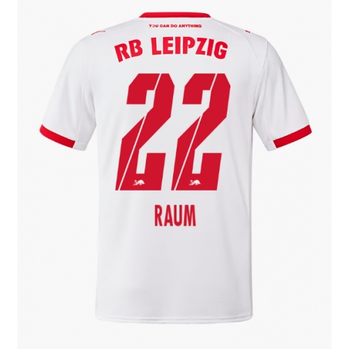 Billige Fotballdrakt RB Leipzig David Raum #22 Replika Hjemmedrakt 2025-26 Kortermet Billige Fotballdrakt RB Leipzig David Raum #22 Replika Hjemmedrakt 2025-26 Kortermet